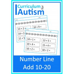 Number Line Add to 20 